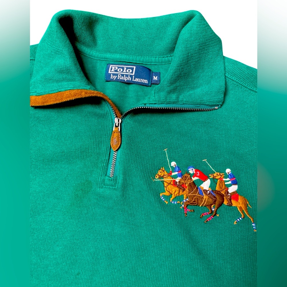 Polo by Ralph Lauren Green Sweatshirt